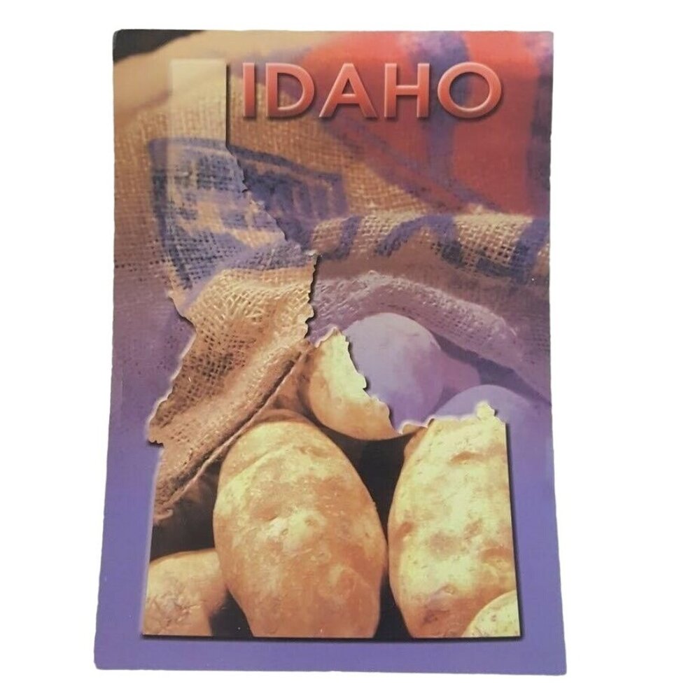 Idaho Potato David Stoecklein Photo Postcard Unposted